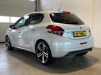 Peugeot 208 1.2 110PK Automaat GT-line Pano. 1e eig., Gebruikt, Euro 6, Leder en Stof, Wit