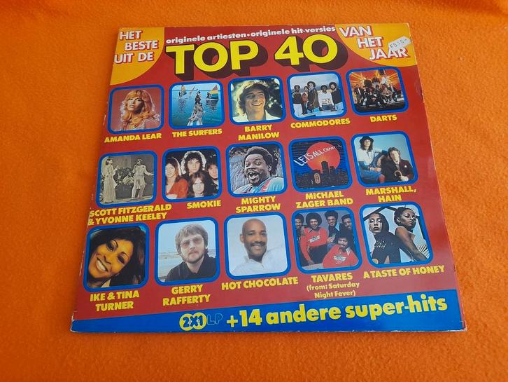 Het beste uit de Top 40 van 1978 - diverse artiesten (2LP), Cd's en Dvd's, Vinyl | Verzamelalbums, Gebruikt, Pop, 12 inch, Ophalen of Verzenden