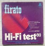 Testplaat dubbel LP Firato HIFI-test, Ophalen of Verzenden, Zo goed als nieuw, 12 inch