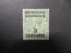 B06455: Morocco Agencies GV 3 c, Postzegels en Munten, Postzegels | Afrika, Ophalen