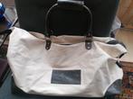 Weekend reis tas canvas met leer nieuw, Ophalen of Verzenden, Nieuw, 30 cm of meer