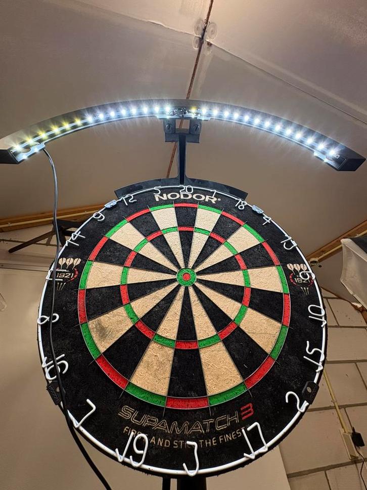 Dartset, Sport en Fitness, Darts, Gebruikt, Dartbord, Ophalen