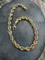 14k Gouden Rope Armband, Ophalen of Verzenden, Zo goed als nieuw, Goud