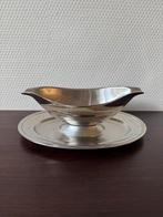 Guy Degrenne Sauskom Orfevre RVS 18/10, Juskom, Overige materialen, Gebruikt, Ophalen of Verzenden, Schaal of Schalen