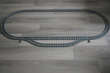 Lego trein 9 volt treinbaan Groot ovaal met wissels beschikbaar voor biedingen