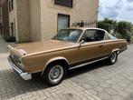 Plymouth Barracuda V 8 California Black Plate Car (bj 1966), Automaat, Achterwielaandrijving, Zwart, Bruin