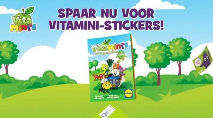 vitamini stikkers LIDL actie, Verzamelen, Supermarktacties, Lidl, Ophalen of Verzenden