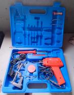 Kinzo soldeerset in doos, soldeerbout, soldeerpistool etc, Doe-het-zelf en Verbouw, Gereedschap | Handgereedschap, Ophalen, Gebruikt