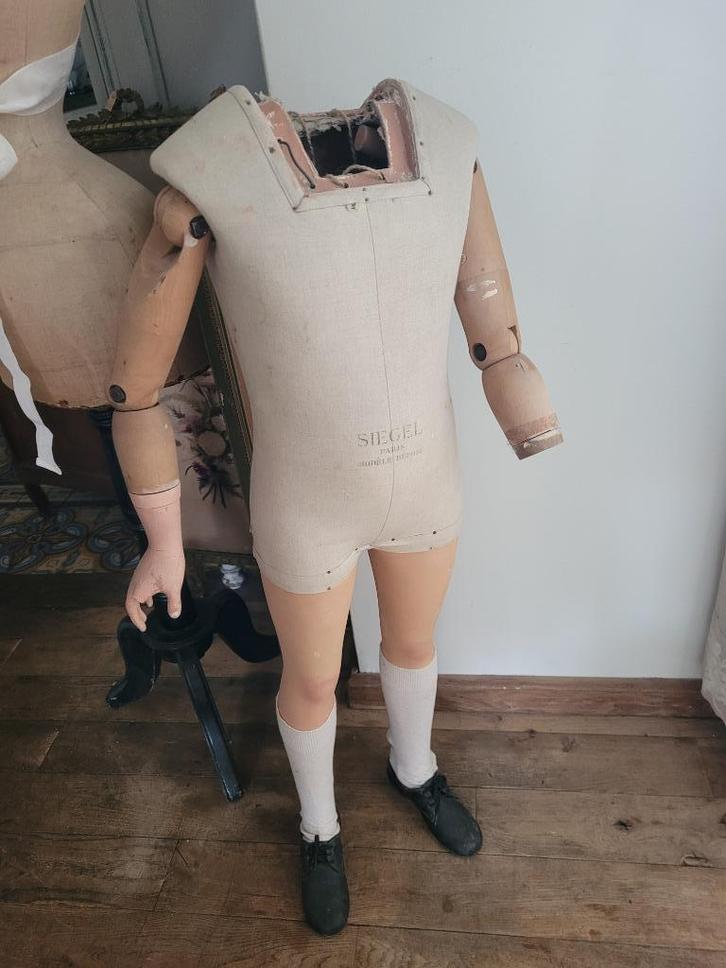 Antieke Siegel Paris kinder paspop, Antiek en Kunst, Curiosa en Brocante, Ophalen