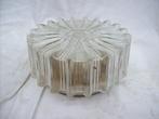 Vintage plafondlamp plafonniere, Ophalen of Verzenden, Glas