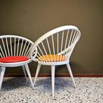 SALE Circle chair Yngve Ekström - Vintage Zweeds design, Gebruikt, Drie, Hout, Ophalen of Verzenden