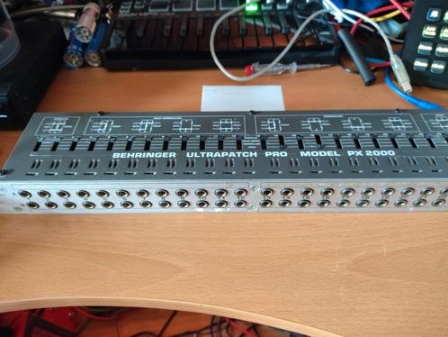 Behringer Ultra-Patch Pro PX2000 Patchbay, Muziek en Instrumenten, Mengpanelen, Gebruikt, 20 kanalen of meer, Ophalen of Verzenden