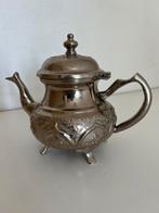 Zilverkleurige  marokkaanse theepot, nieuw, 500 ml, Huis en Inrichting, Keuken | Servies, Overige materialen, Overige typen, Nieuw