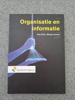 Organisatie en informatie.  ISBN : 978-90-01-82580-5, Ophalen of Verzenden, Zo goed als nieuw, HBO, Noordhoff Uitgevers
