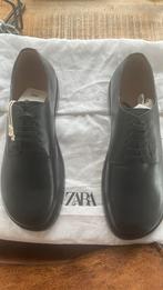 Nieuwe Leren nette schoenen, mt 44, Zwart, Nieuw, Ophalen of Verzenden, Zara Man