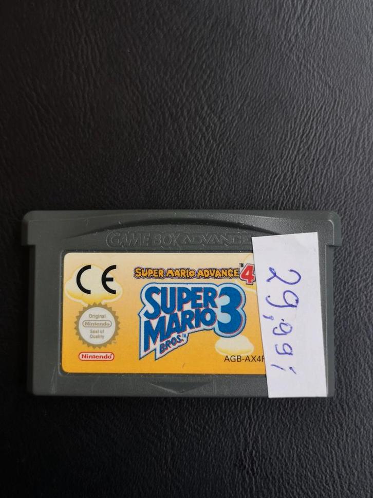 Super Mario Advance 4: Super Mario Bros. 3 (GBA), Spelcomputers en Games, Games | Nintendo Game Boy, Gebruikt, Platform, 1 speler