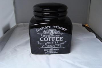 Voorraadpot Koffie Charlotte Watson servies beschikbaar voor biedingen