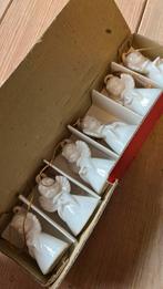 6 vintage porselein Vaga International engeltjes in doosje, Ophalen of Verzenden, Zo goed als nieuw