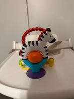 Baby Speelgoed met Zuignap - Zebra, Ophalen, Gebruikt, Rammelaar, Met geluid