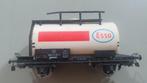 HO wagon ketelwagen PIKO DB 583439 S29 opdruk ESSO wit/rood, Gebruikt, Gelijkstroom of Wisselstroom, Wagon, Piko