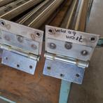 8X WEGKLAPBARE ZWARE DEGELIJKE RVS TAFELPOTEN 60 MM, Ophalen of Verzenden