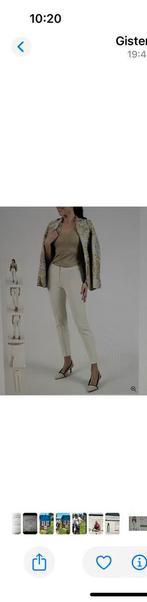 Cambio Ros 40, beige, elastiek taille, 1x gedragen = z.g.a.n, Maat 38/40 (M), Cambio, Beige, Ophalen of Verzenden
