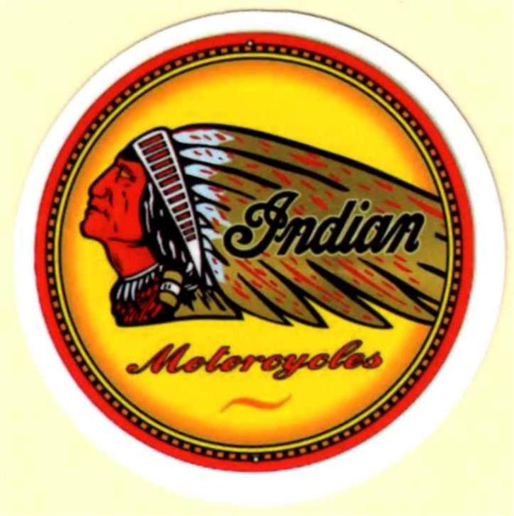 Indian Motorcycle sticker #2, Motoren, Accessoires | Stickers, Ophalen of Verzenden