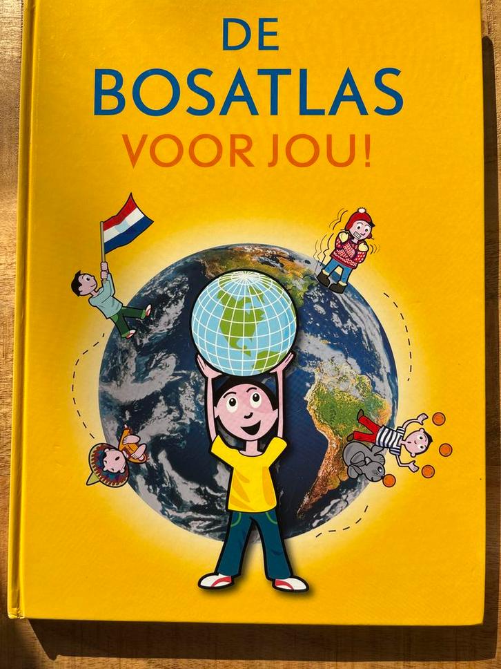 De Bosatlas voor jou!, Boeken, Atlassen en Landkaarten, Zo goed als nieuw, Bosatlas, Wereld, 2000 tot heden, Ophalen of Verzenden