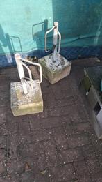 Fietsenrek met betonvoet 2x, Fietsen en Brommers, Ophalen, Gebruikt