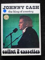TE KOOP; DUBBEL CASSETTE VAN JOHNNY CASH, Ophalen, 2 t/m 25 bandjes, Zo goed als nieuw, Origineel