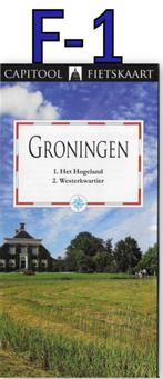 F1 Fietskaart Groningen Het Hogeland / Westerkwartier, Boeken, Ophalen of Verzenden, 1800 tot 2000, Nederland, Landkaart