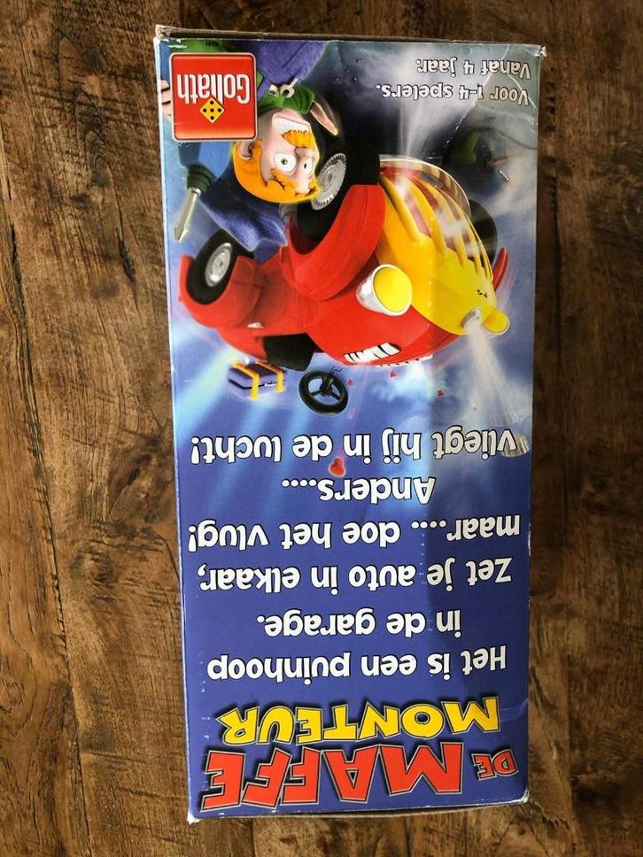 Maffe monteur spel, Hobby en Vrije tijd, Gezelschapsspellen | Bordspellen, Zo goed als nieuw, Ophalen of Verzenden