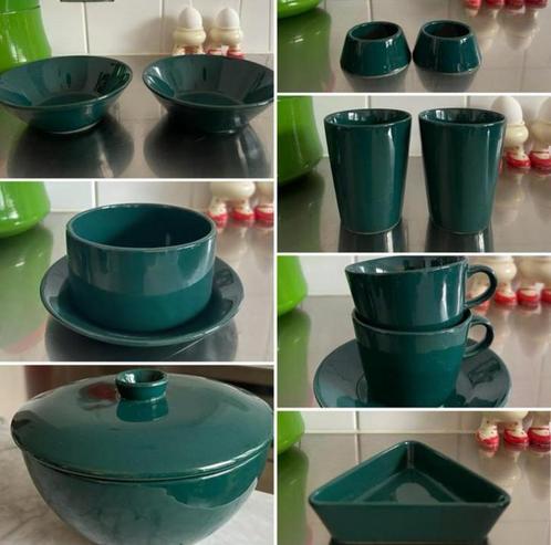 Servies Teema Kaj Franck Kilta Groen Iittala, Huis en Inrichting, Keuken | Servies, Zo goed als nieuw, Overige stijlen, Ophalen of Verzenden