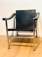 Vintage model LC1 fauteuil in chroomstaal, Antiek en Kunst, Ophalen of Verzenden