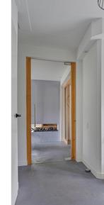 Glazen draaideur, Ophalen, 80 tot 100 cm, 215 cm of meer, Binnendeur