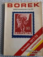 Borek catalogus postzegels Zwitserland Liechjtenstein kleur, Postzegels en Munten, Postzegels | Toebehoren, Verzenden, Catalogus
