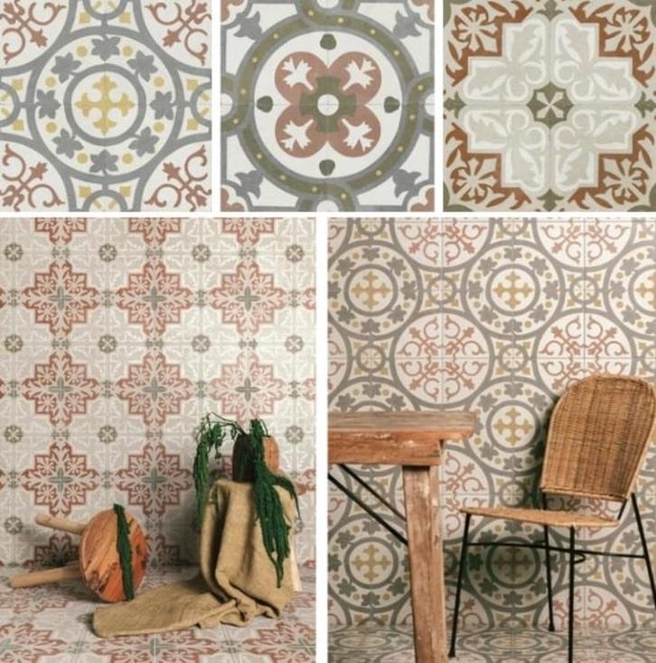 Vintagetegels - Portugese tegels - Peronda tegels - 45x45 cm, Huis en Inrichting, Badkamer | Badtextiel en Accessoires, Nieuw