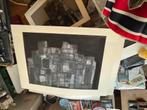 Kunstwerk Arno van Yperen abstract, jaar 1971, Ophalen of Verzenden
