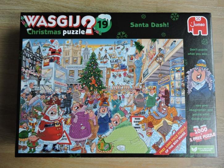 WasGij puzzles 12 stuks, Hobby en Vrije tijd, Denksport en Puzzels, Zo goed als nieuw, Legpuzzel, 500 t/m 1500 stukjes, Ophalen