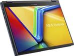 ASUS Vivobook S 14 Flip – Ryzen 7 – 2-in-1 Touchscreen, 2 tot 3 Ghz, Qwerty, AMD Ryzen 7 7730U, 8 GB