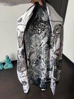 Zwart wit sjaal, Ophalen of Verzenden, Nieuw, Maat 46/48 (XL) of groter, Sjaal
