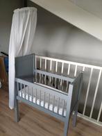 Houten wieg incl matras en hemeltje, Ophalen, Gebruikt, Wieg