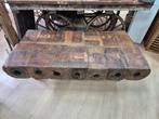Houten (salon)tafel, Ophalen, 100 tot 150 cm, 50 tot 100 cm, Minder dan 50 cm