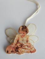 Vintage kerstornament  Dona Gelsinger Angels love limited co, Diversen, Kerst, Ophalen of Verzenden