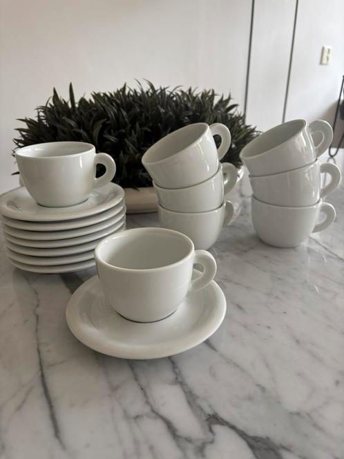Koffie kopjes Design d’ANCAR le Porcellane Italie, Huis en Inrichting, Keuken | Servies, Nieuw, Kop(pen) en/of Schotel(s), Effen