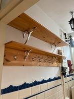 Kapstok met veel ruimte en hoedenplank, Ophalen, Gebruikt, Metaal, Wandkapstok