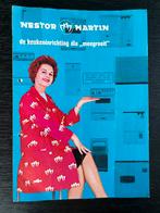 Nestor Martin reclamefolder, 1960’s, gasfornuis koelkast etc, Ophalen of Verzenden, Gebruikt, Overige typen