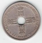 25-1257 Noorwegen 1 krone 1925, Verzenden, Overige landen, Losse munt