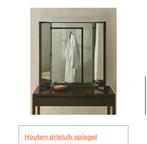 GEZOCHT! Houten drieluik spiegel Zara, 100 tot 150 cm, Ophalen of Verzenden, Zo goed als nieuw, 75 tot 100 cm