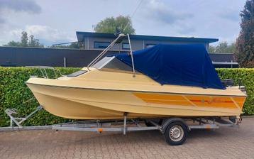 Shetland Sheltie 535 met 50PK Mercury buitenboordmotor beschikbaar voor biedingen